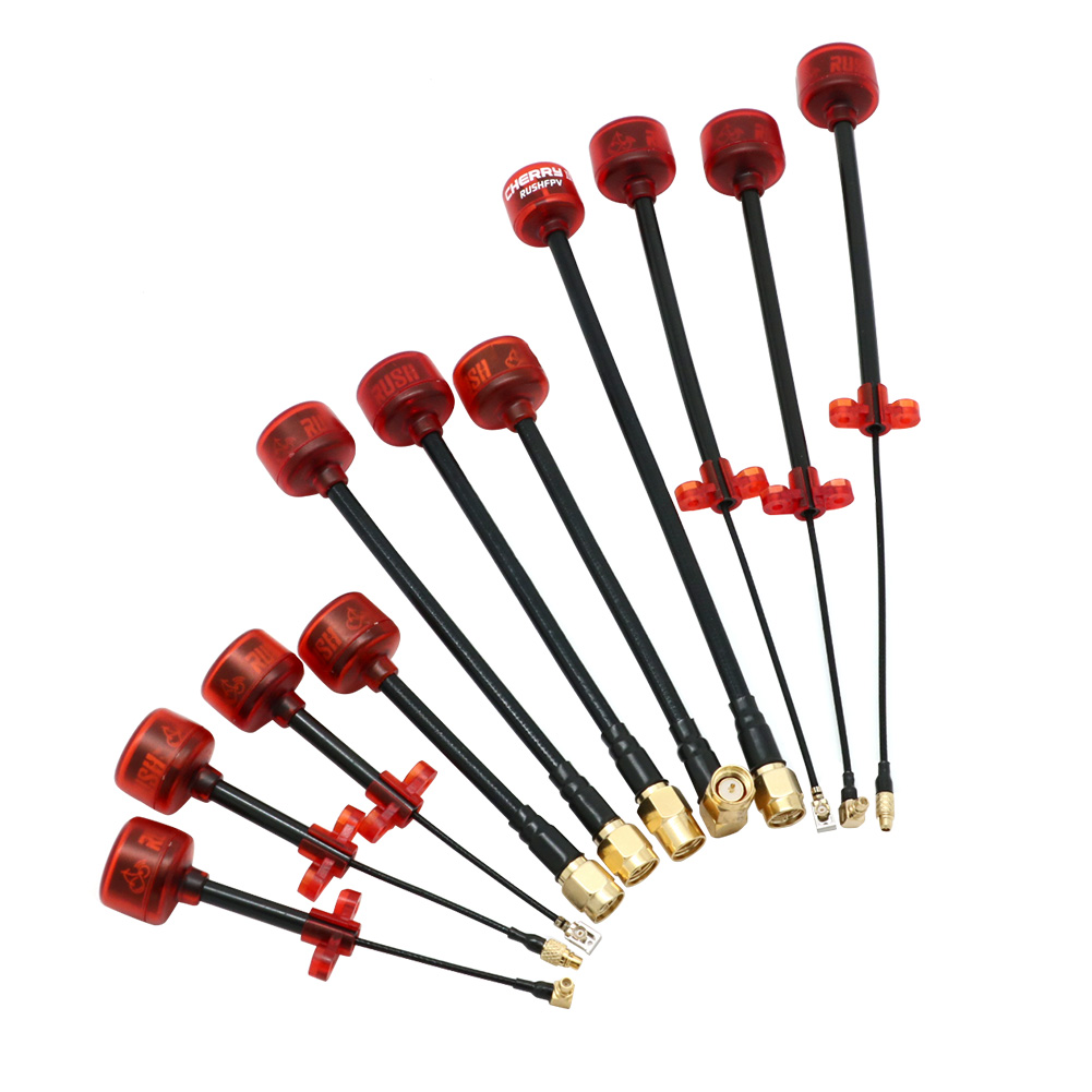 Drone Battery - Rush Cherry FPV 5.8G antenne LHCP