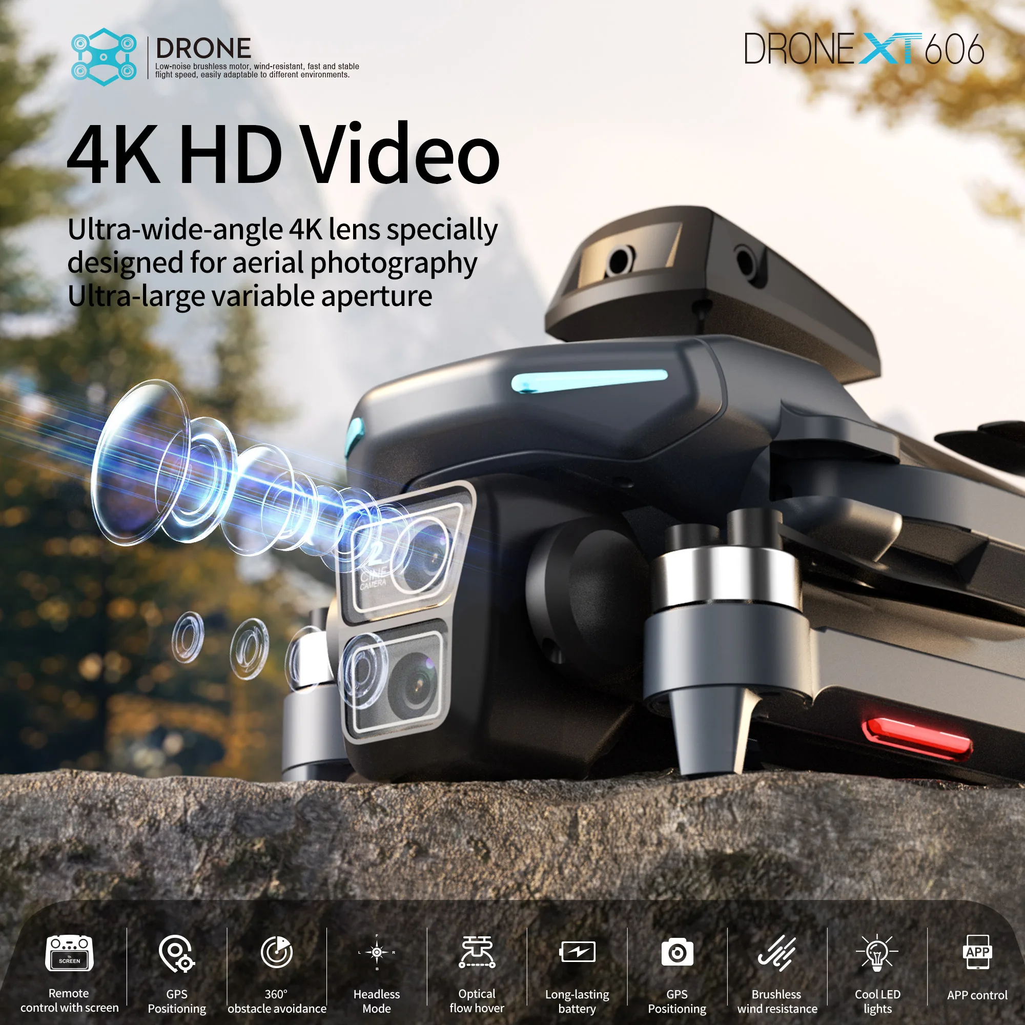 Drone Original XT606 Professio - Drone Gps Mount avis et prix