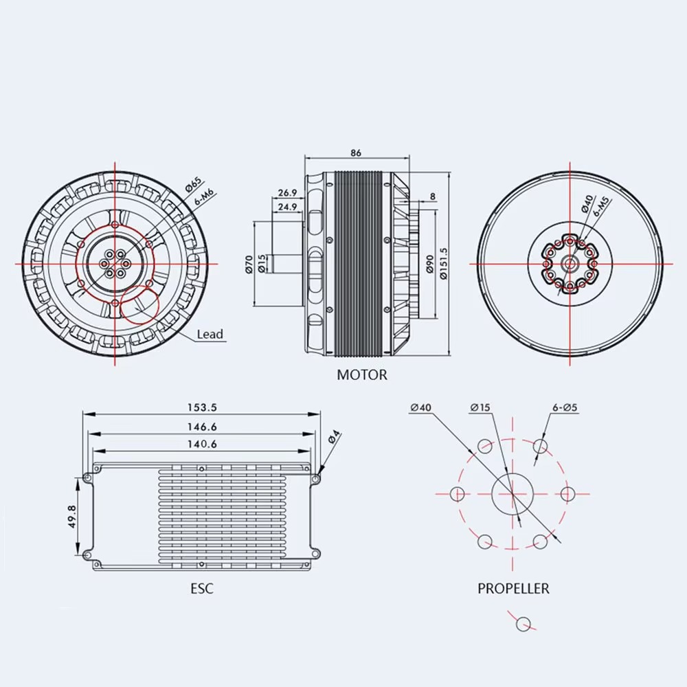Moteur Servo Électrique Brushl - Drone Motor avis et prix