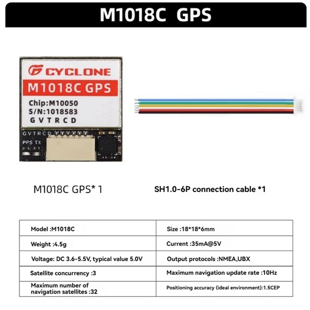 Module GPS AAAE M1018C M10 ave - Drone Compass avis et prix