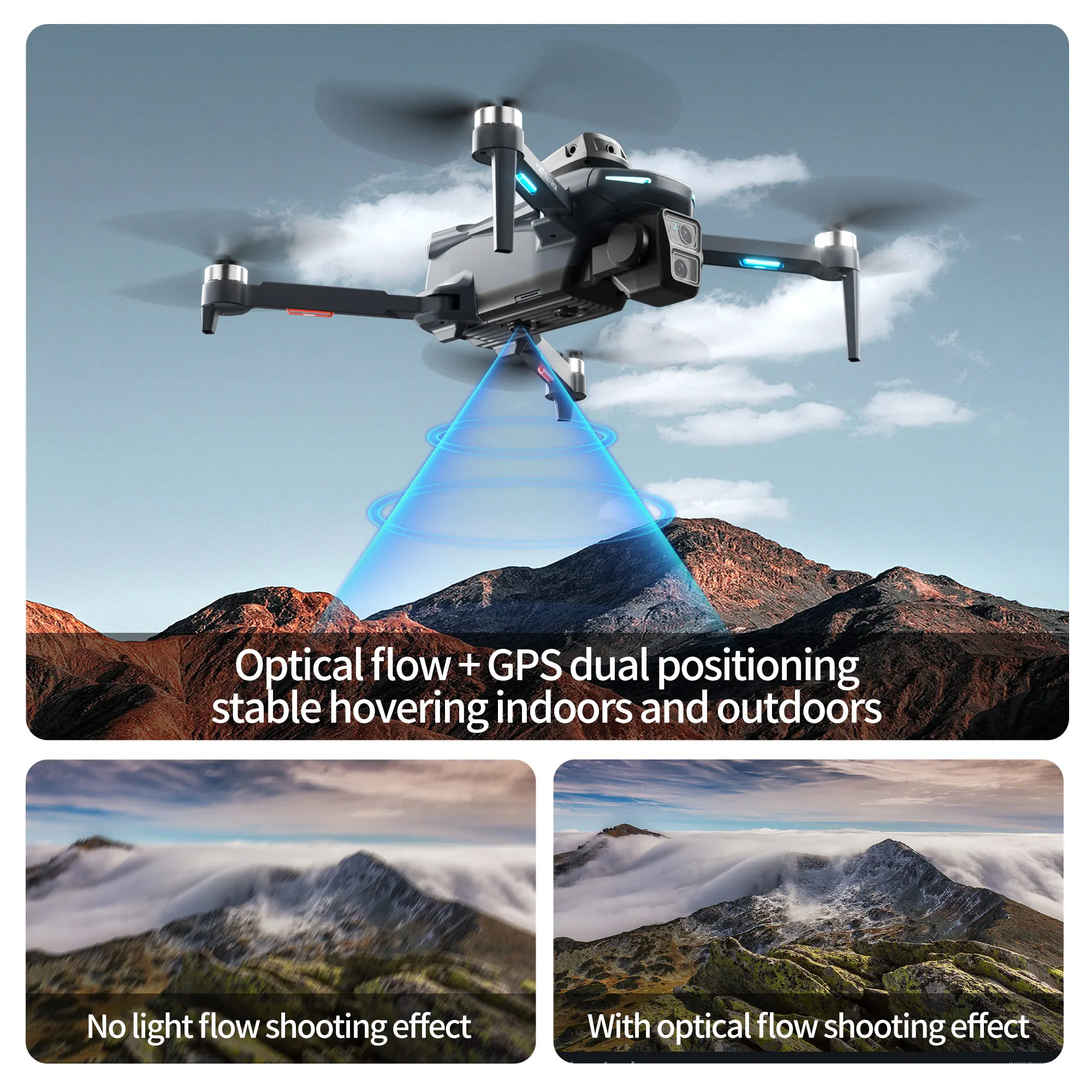 Drone GPS Original XT606 MAX 4 - Drone Gps Mount avis et prix