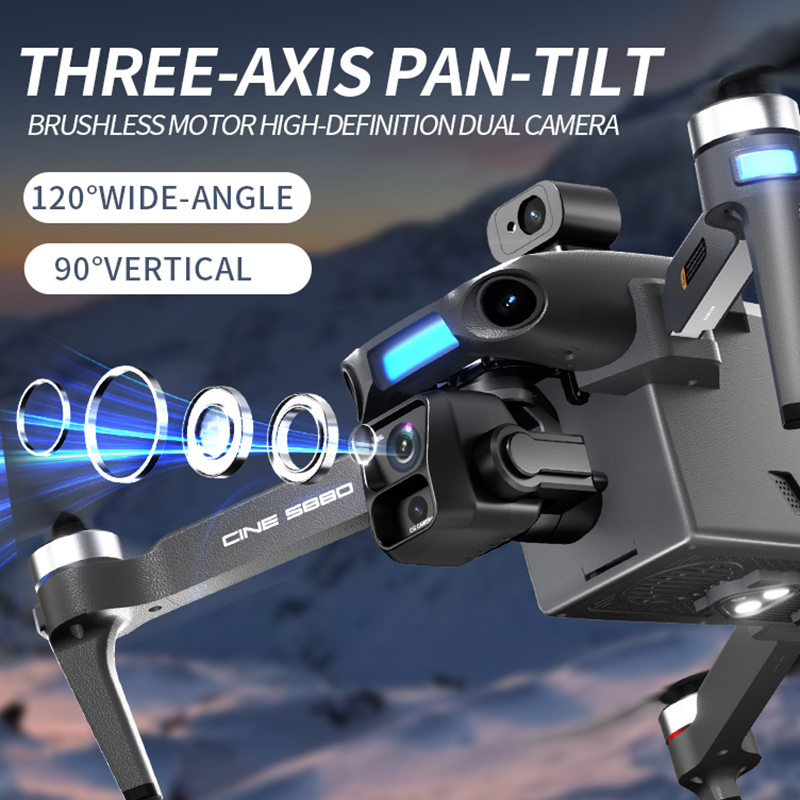 Nouveau drone 8K à double camé - Drone Gps Mount avis et prix