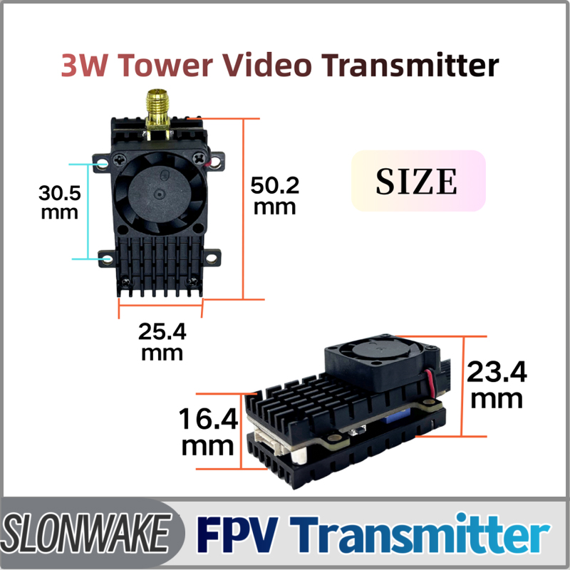 SLONWAKE 5.8G 3000mW Simulatio - Drone Receiver avis et prix