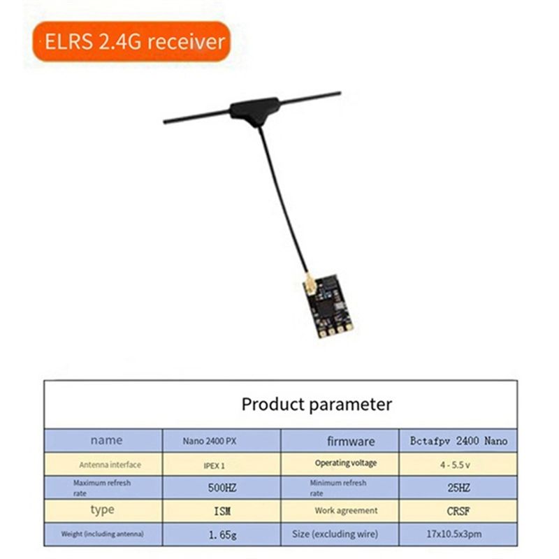 Récepteur ELRS 2.4Ghz CYGJ-10P - Drone Antenna avis et prix